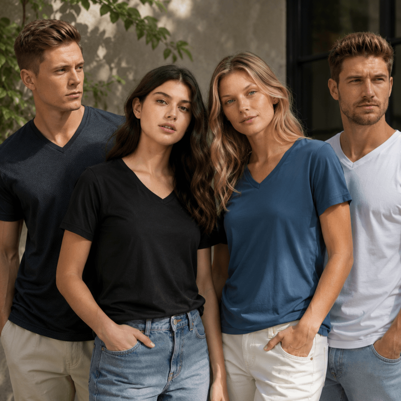 citricbee_V-Neck_ Tshirt
